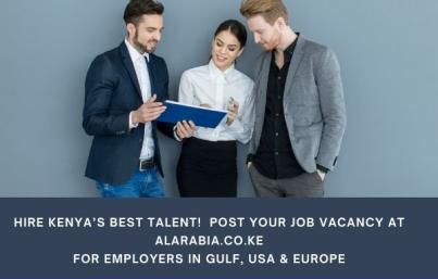 Hire Kenyan Talent | Post Jobs on Al Arabia Staffings