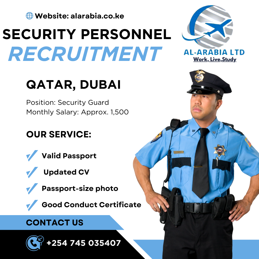 Security Officers – Dubai & Qatar jobs